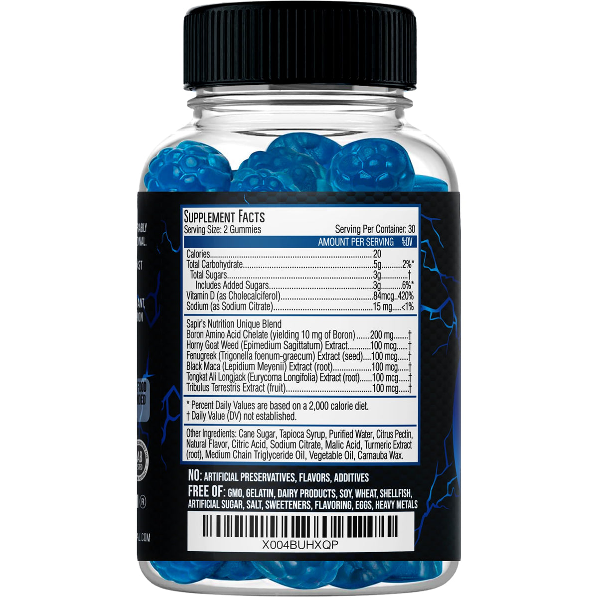 Men’s Testosterone Support Gummies – Male Vitality & Wellness Supplement