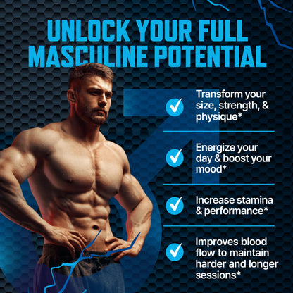 Men’s Testosterone Support Gummies – Male Vitality & Wellness Supplement