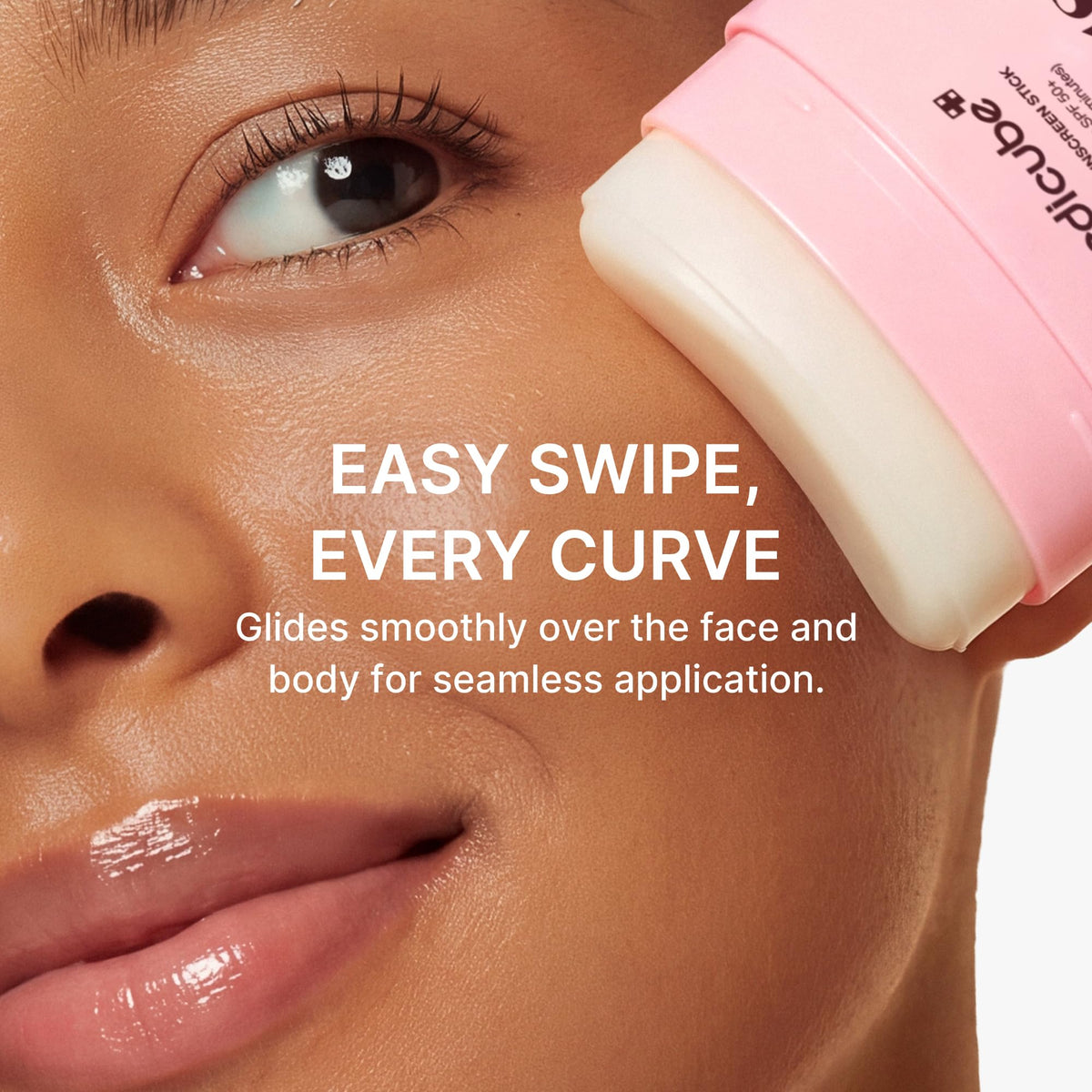 Medicube PDRN Silky Sun Stick SPF 50 – Pore-Blurring, Lightweight & Non-Sticky Sunscreen