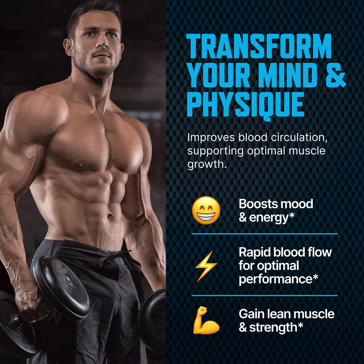 Men’s Testosterone Support Gummies – Male Vitality & Wellness Supplement